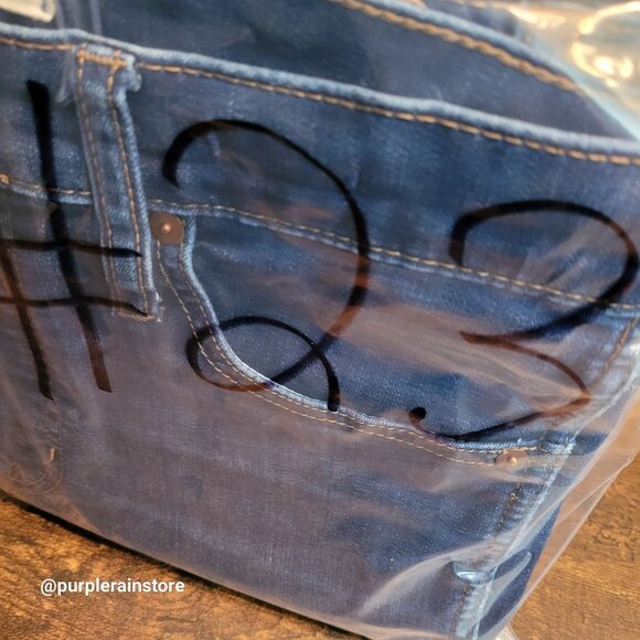 Madewell Jeans 27 Skinny 10" High Rise Tummy Control Medium Dark Wash Stretch - Picture 13 of 13